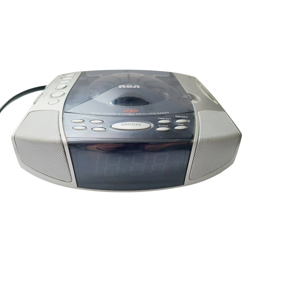 RCA Clock Radio and CD‎ Player